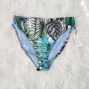Christian Lacroix Swiminista Jardin Exo  Chic Fabulous Bikini  bottom. Size Larg